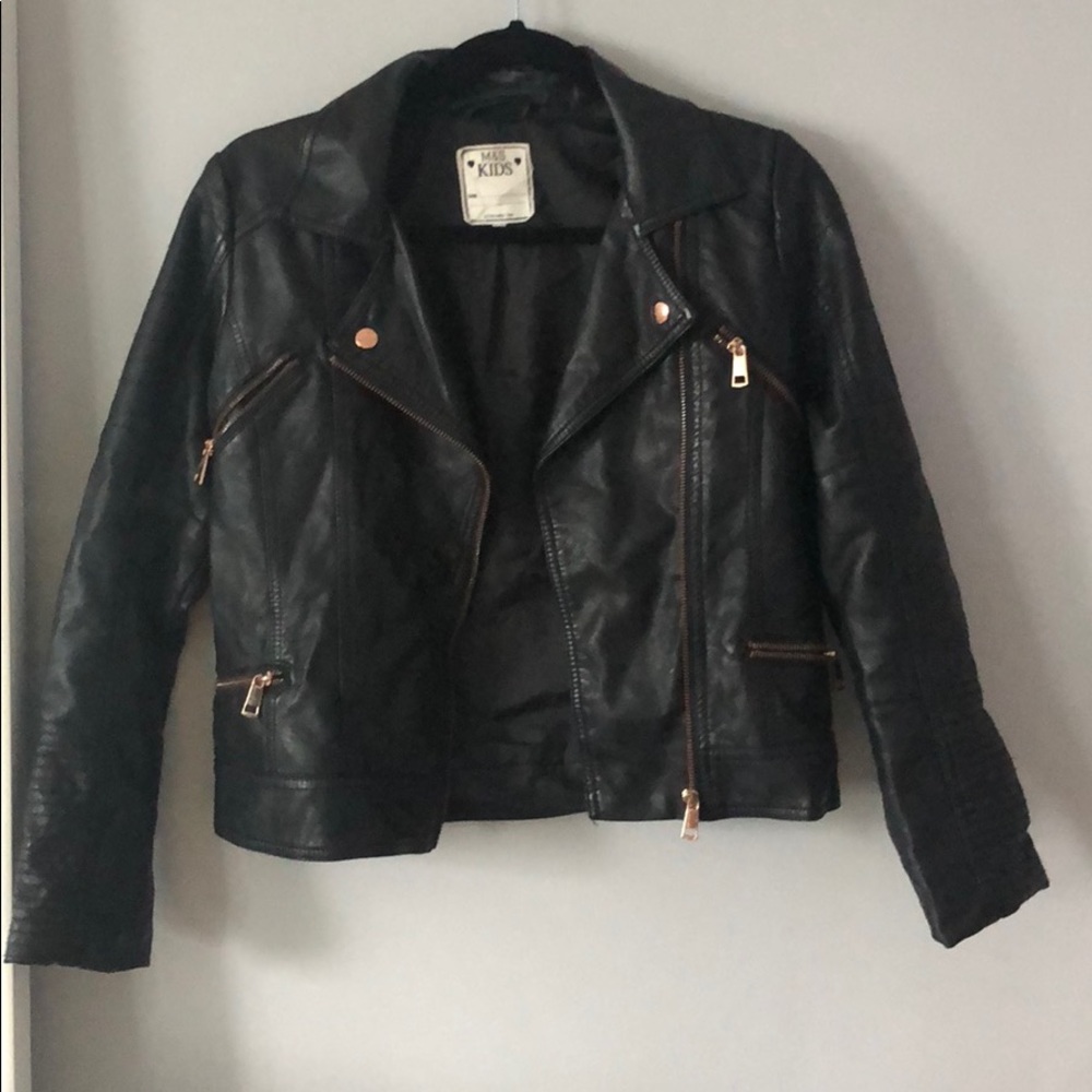 Vintage Black Leather jacket